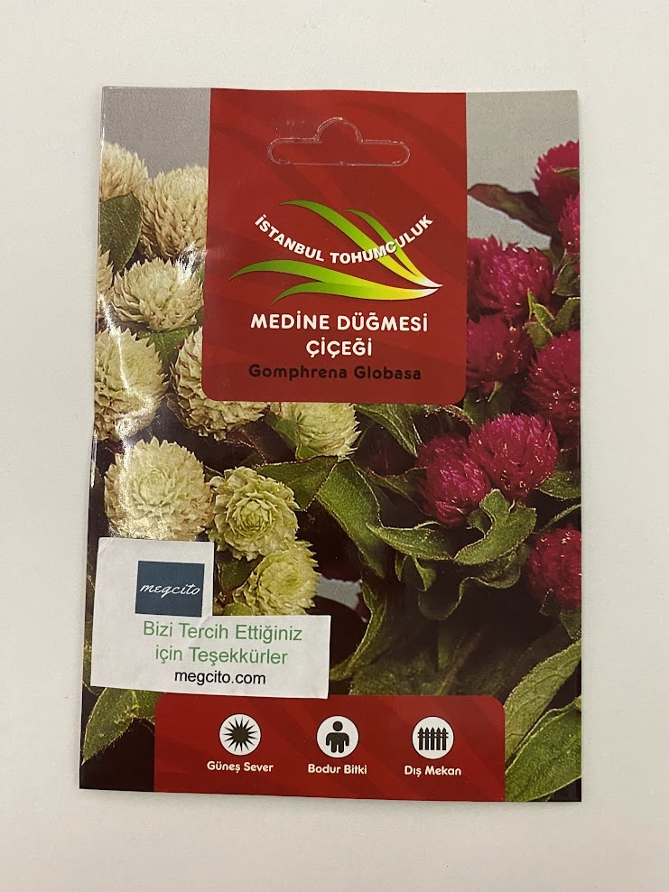 MEDİNE DÜĞMESİ ( ÇOKLU TOHUM ) - 100 Tohum - KARIŞIK Renk