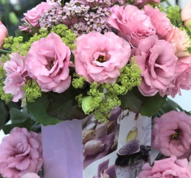 Lisianthus ( Lale Gül ) Gelin Buketi Serisi - PEMBE ( 5 Tohum )