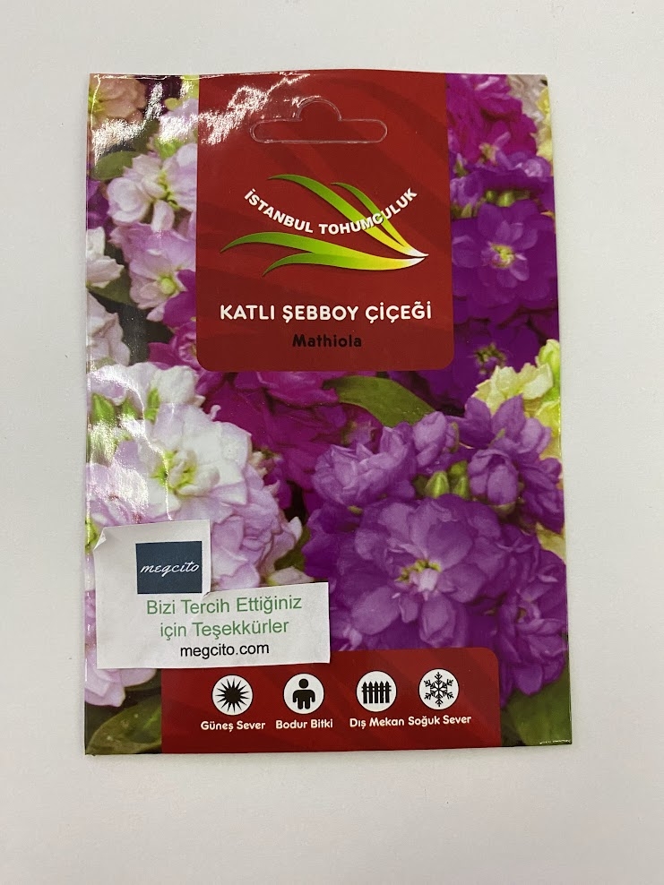 KATLI ŞEBBOY ( ÇOKLU TOHUM ) - 150 Tohum - KARIŞIK Renk